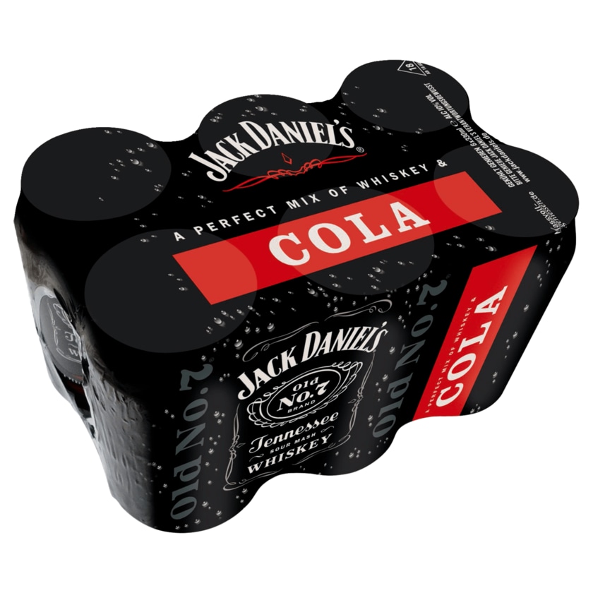 Jack Daniel´s Jack Daniel & Cola 10% 6x0,33l